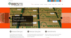 Desktop Screenshot of docstibrasil.com.br